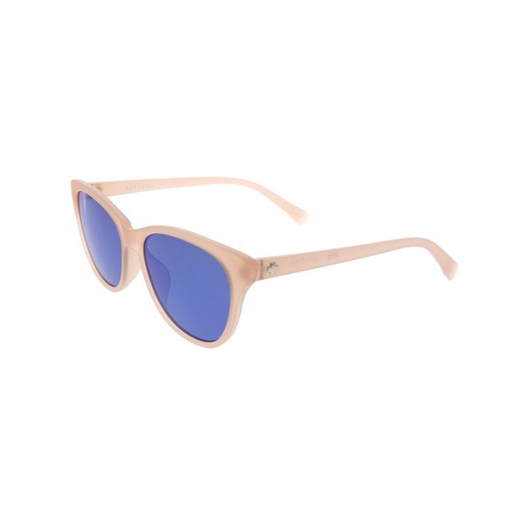 Spy Women's Mirrored Spritzer 673515087963 Matte Pink Square Sunglasses | Walmart (US)