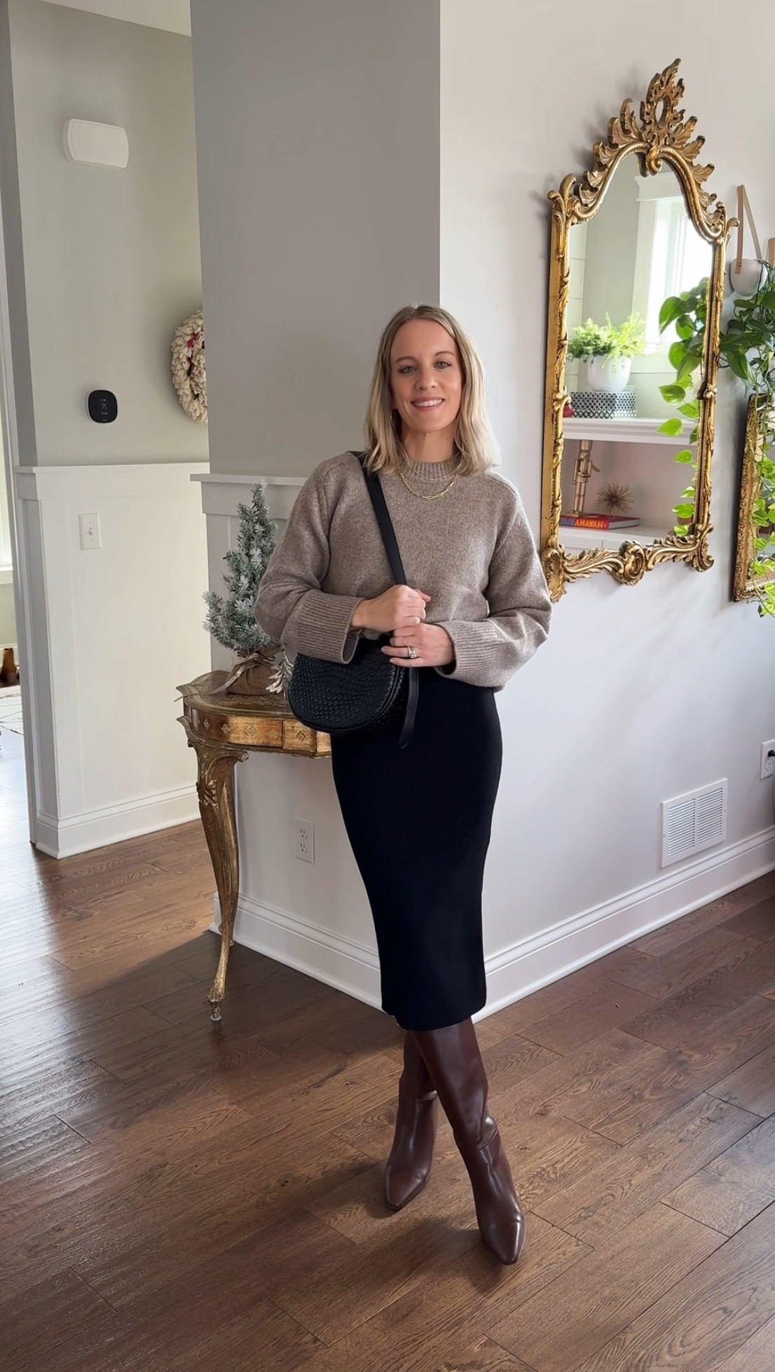 Cute winter dressy outfit 