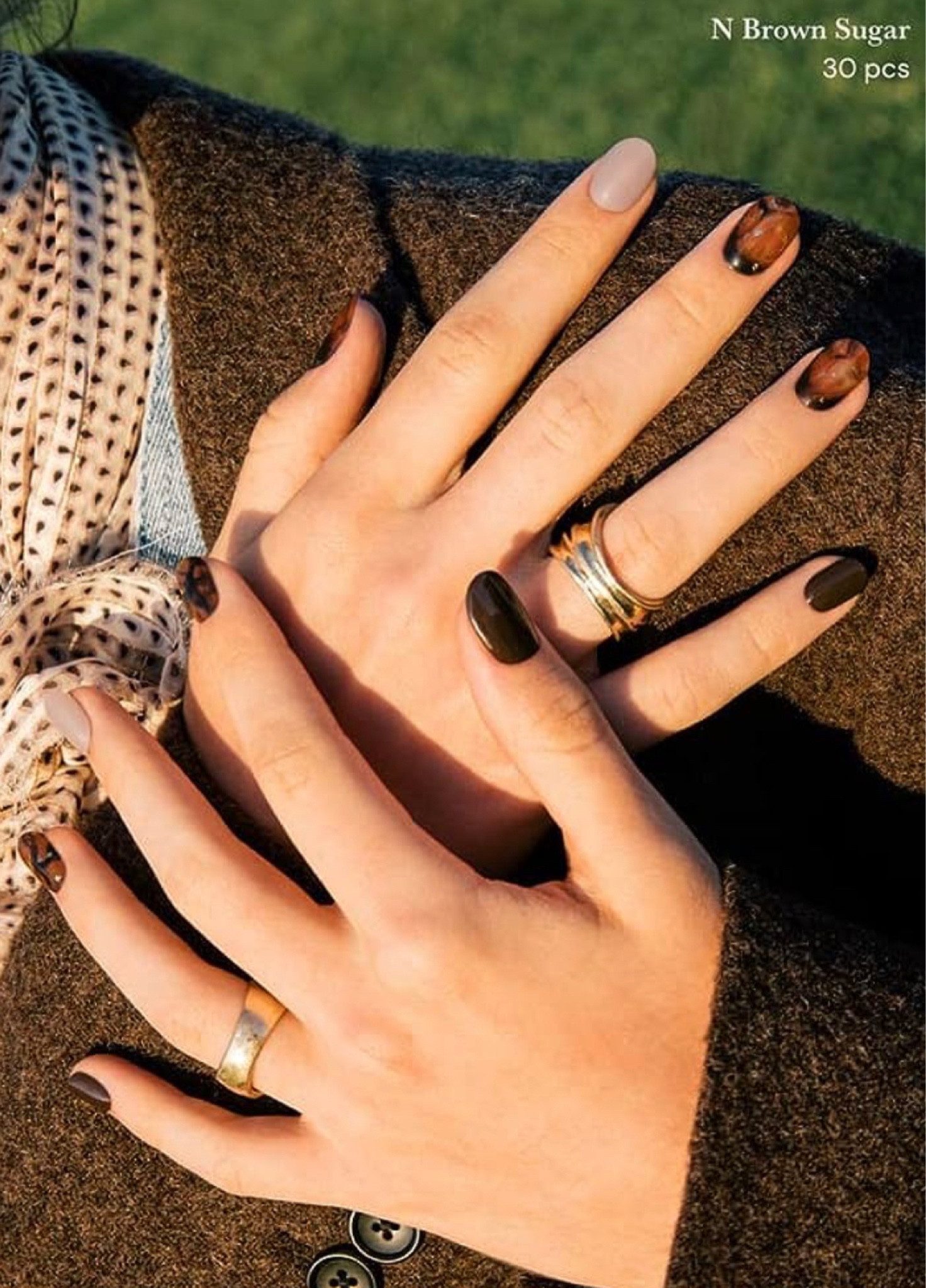 Gel nail strips 💅🤎 perfect fall nails 

#LTKbeauty #LTKSeasonal #LTKFind