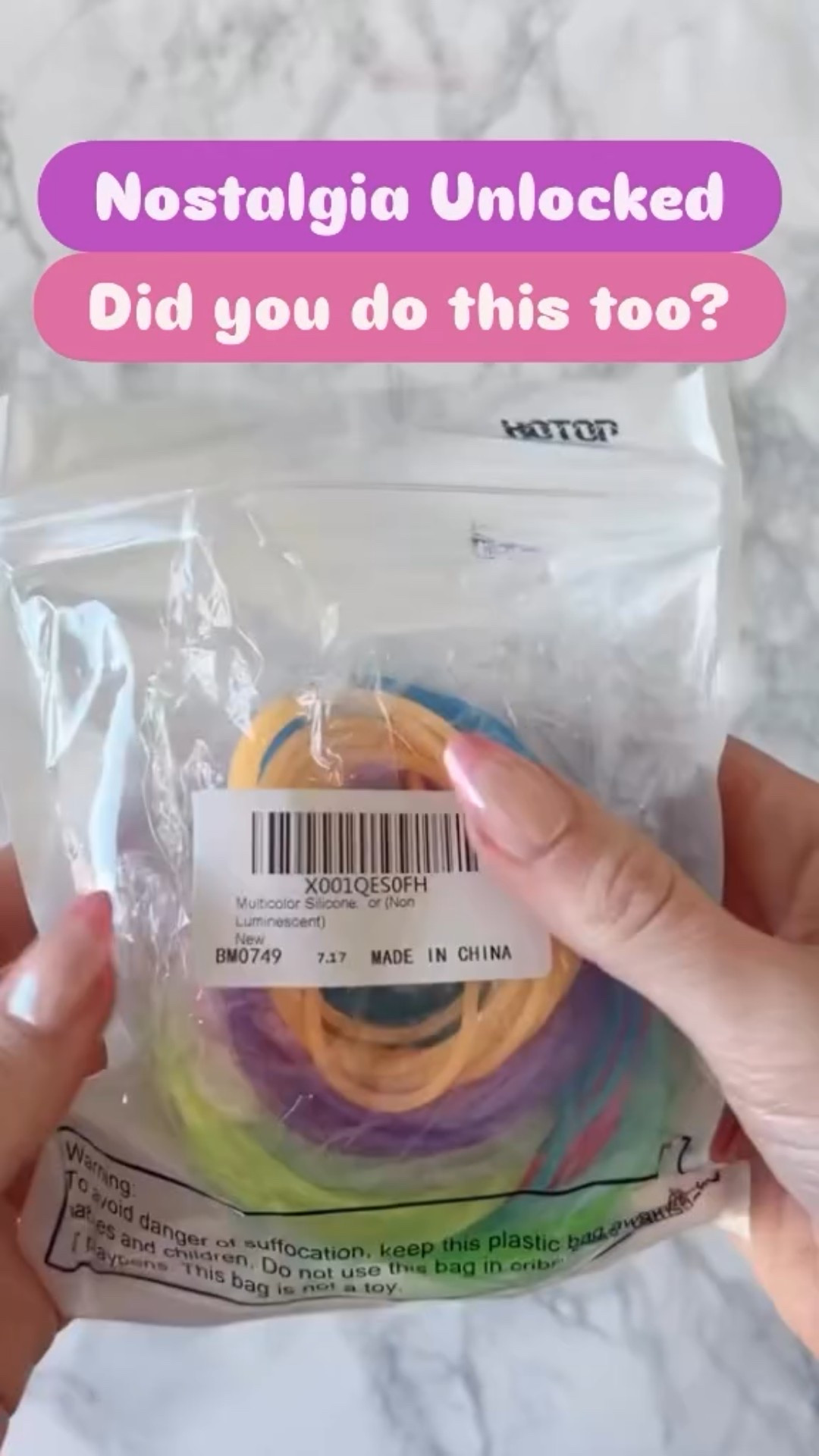 How can you not be obsessed with these jelly bracelets 🌈🌟

#80sbaby #nostalgia #goodtimes #jellybracelets #borninthe80s

#LTKmomlife #LTKstorytime #LTKKids