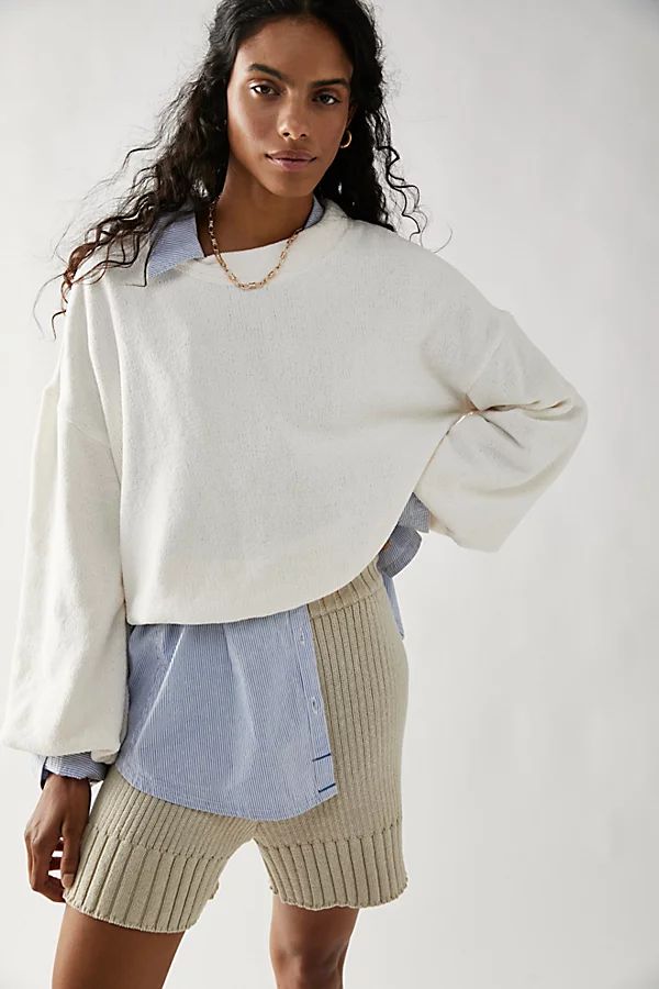 Beach Happy Pullover by FP Beach at Free People, Ivory, XS | Free People (Global - UK&FR Excluded)