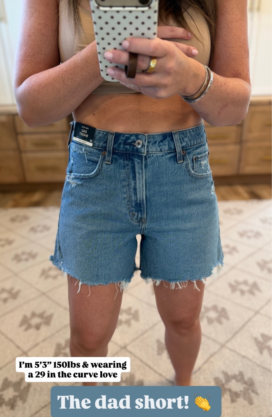 The ‘Dad short’ denim shorts

#LTKootd #LTKxAbercrombie