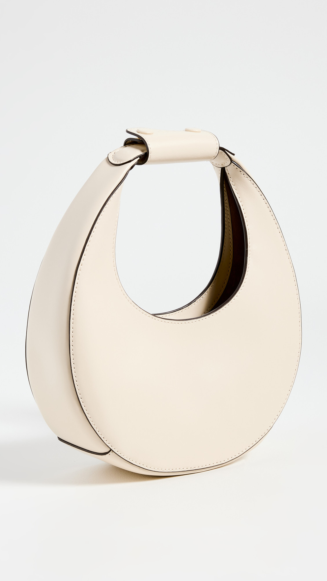 STAUD Mini Moon Bag Cream One Size | Shopbop