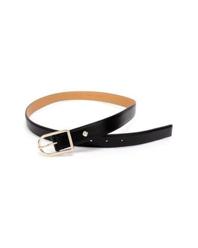 kate spade new york Women's 1.5 Inch Feather Edge Belt, Leather Accessory with Adjustable Sizing | Amazon (US)