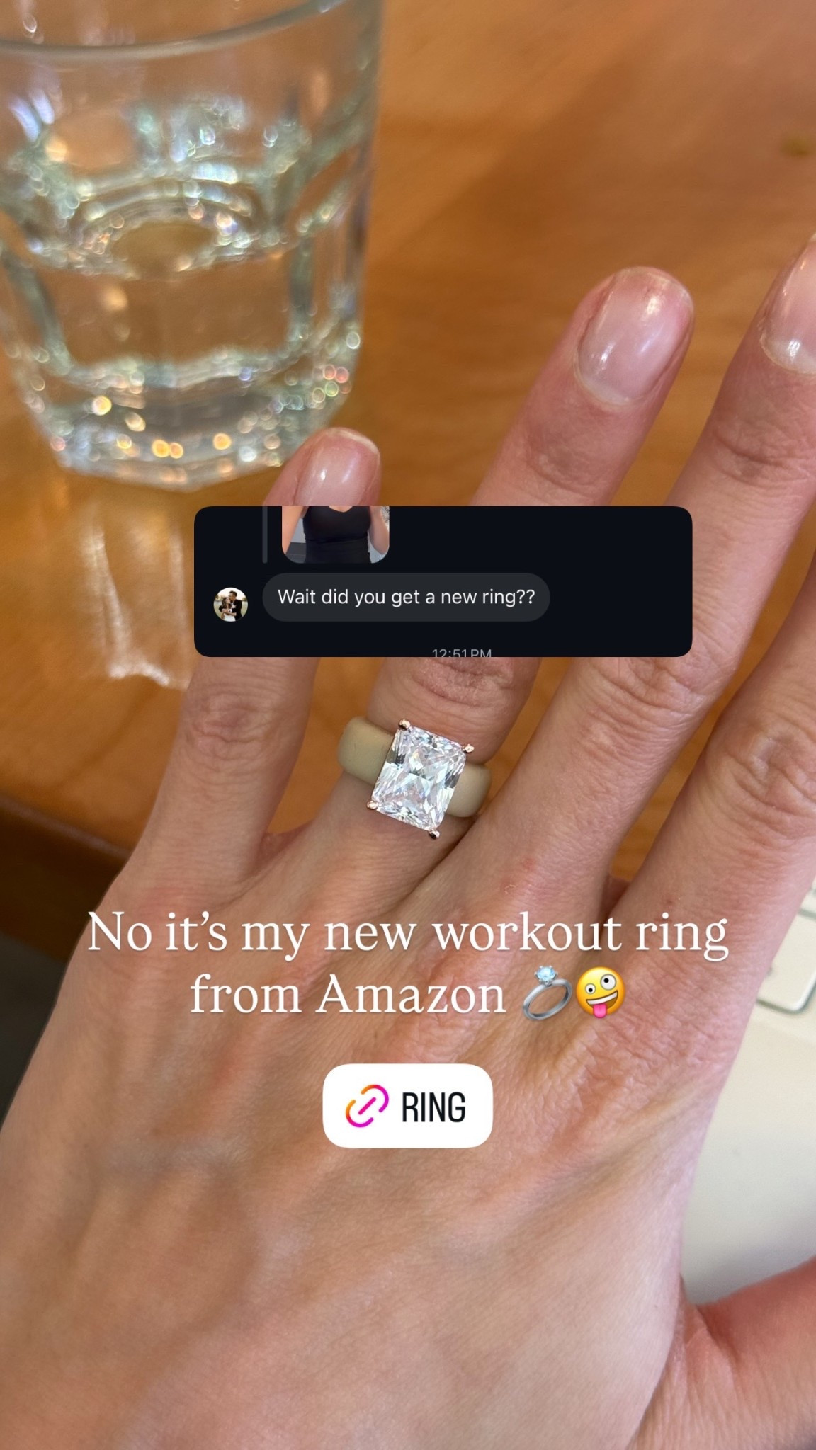 My new workout ring from Amazon!!

#LTKActive #LTKootd #LTKfitnessgoals