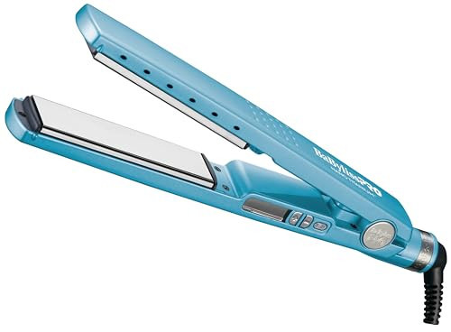 BaBylissPRO Nano Titanium Ionic Flat Iron Hair Straightener, 1/4" Hair Straightener Iron for Smooth, Shiny, Frizz- Free Hair and All Hair Types | Amazon (US)