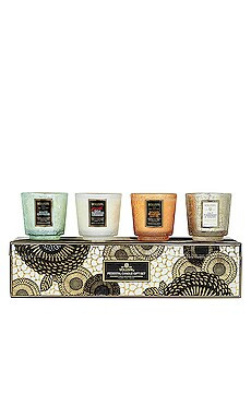 Voluspa Japonica Petite Pedestal Gift Set from Revolve.com | Revolve Clothing (Global)