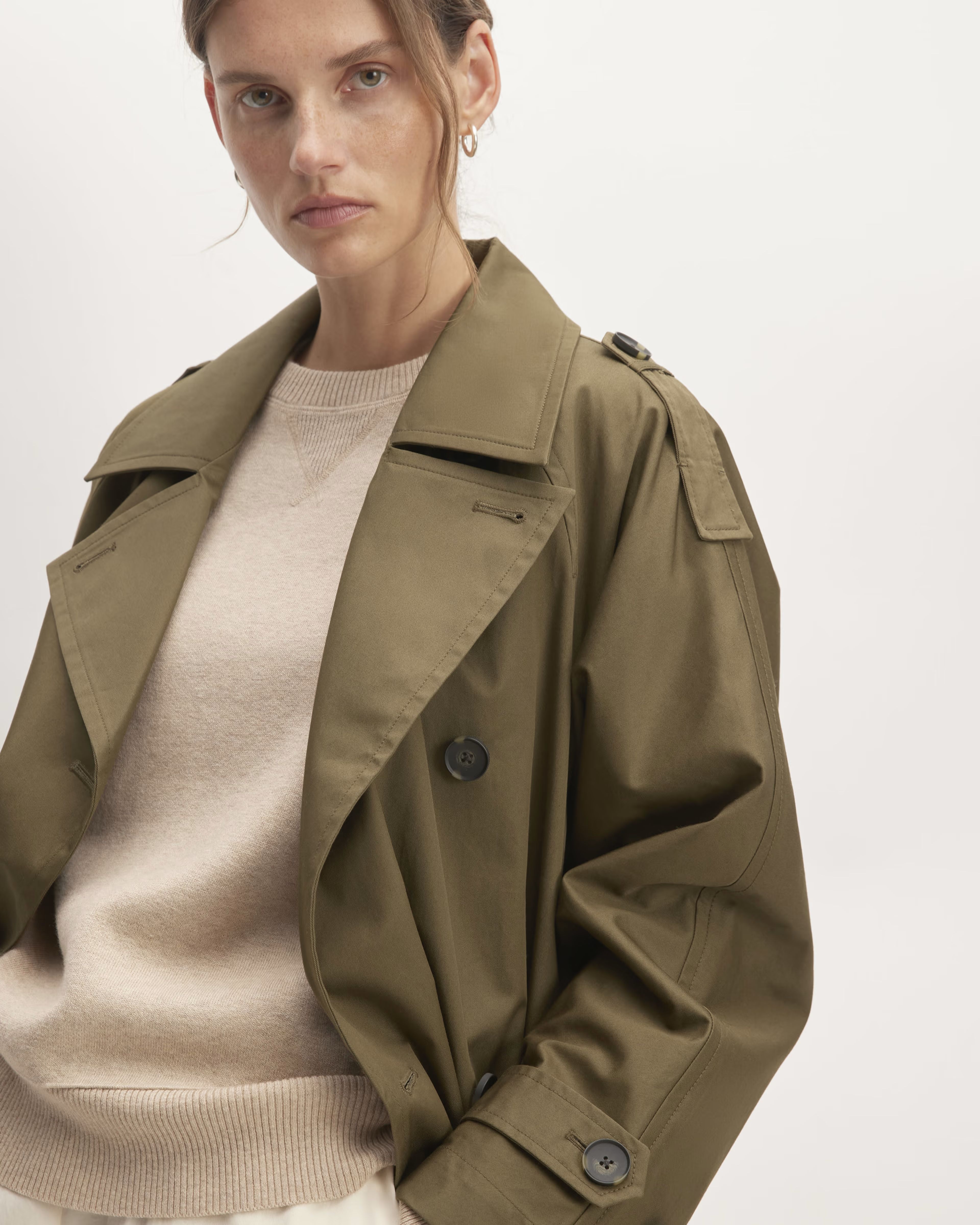 The Cotton Long Trench Coat | Everlane