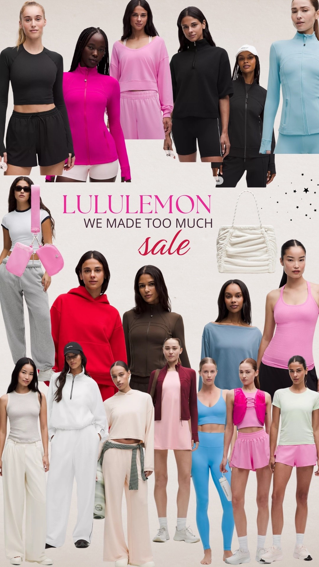 Lululemon made too much sale!




Lululemon, Lululemon Fashion, Sale