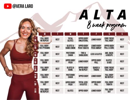 ALTA 8 Week Workout Program Equipment
Home gym
Workout equipment
Dumbbells


#LTKfit #LTKunder100