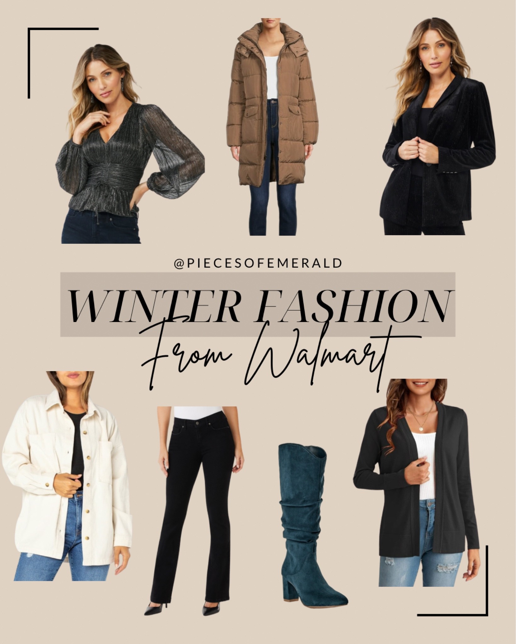 sachin and babi light blue dress WINTER FASHION ESSENTIALS FROM WALMART