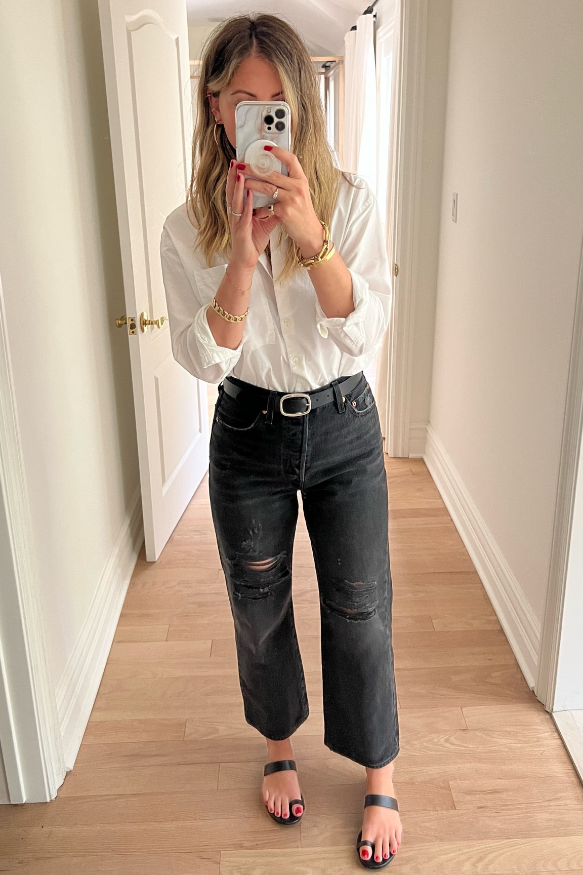 OOTD. Love these minimalist sandals from Jenni Kayne 

#LTKSeasonal #LTKFind #LTKstyletip