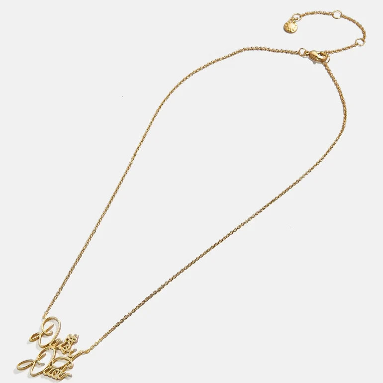 Disney Character Signature Necklace - Daisy Duck | BaubleBar