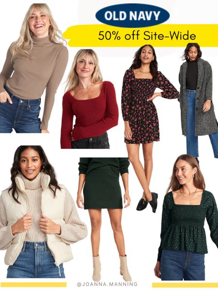 Fall outfits, old navy dale, fall dress, thanksgiving dress, puffer vest, turtleneck 

#LTKHoliday #LTKsalealert #LTKSeasonal