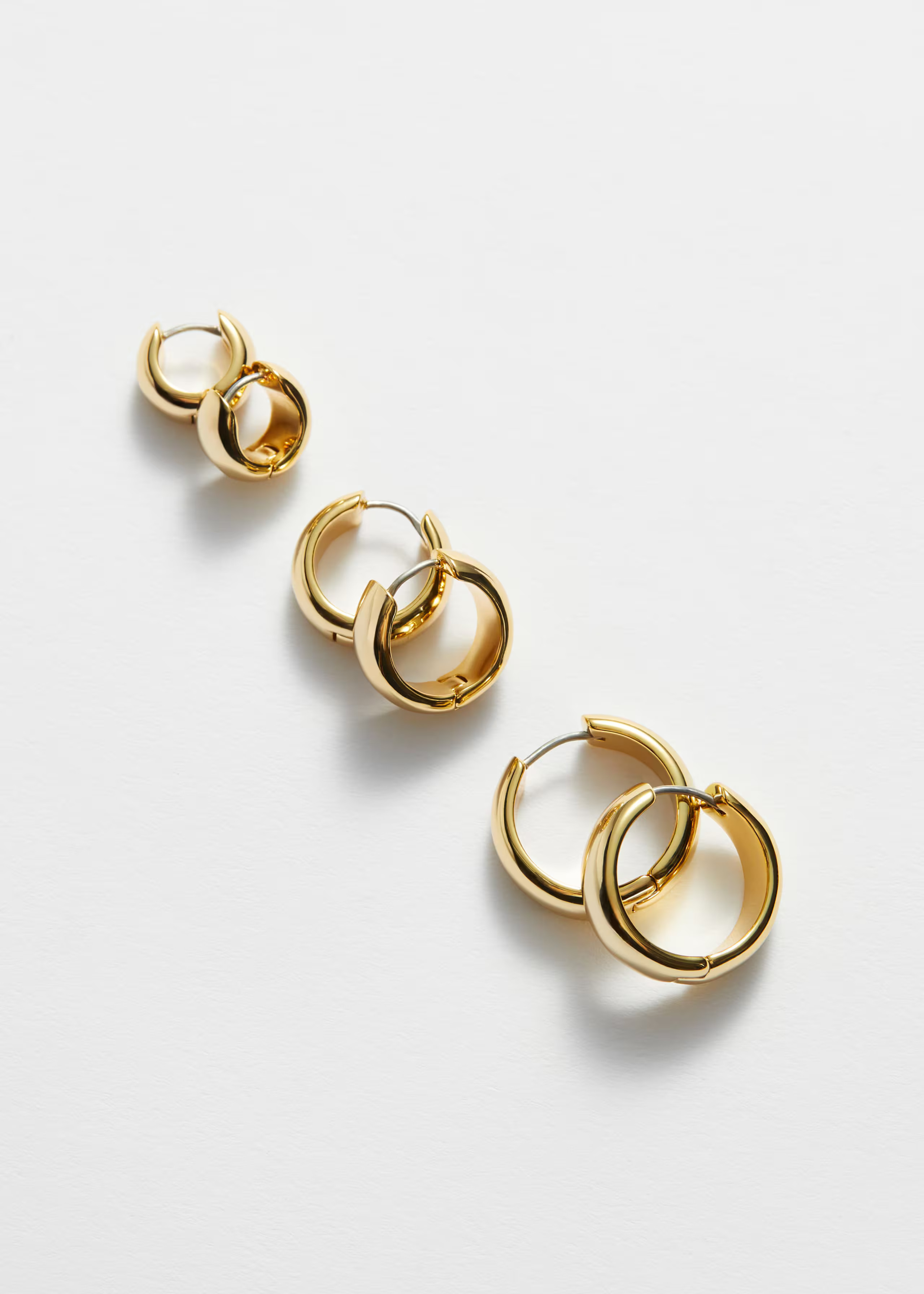 Chunky Hoop Set - Gold - Accessories - & Other Stories GB | & Other Stories UK