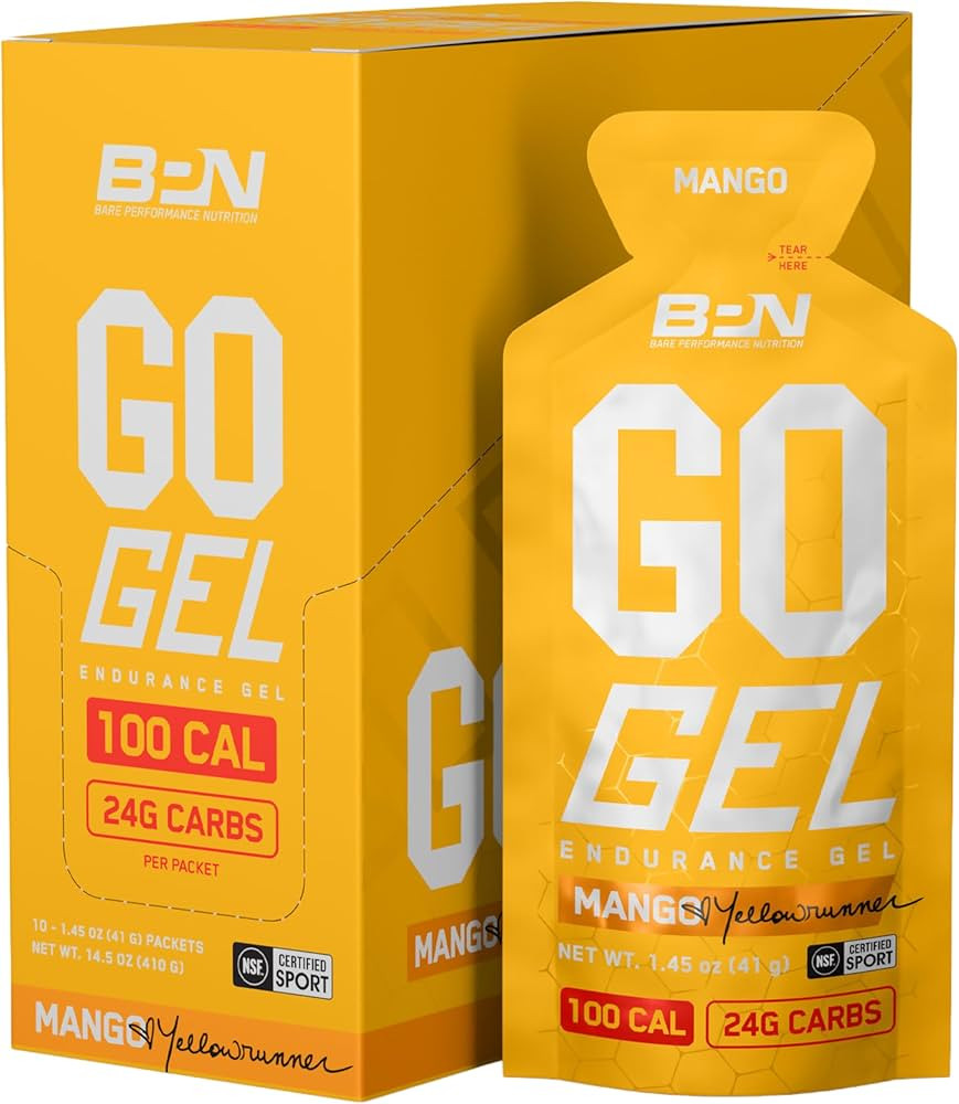 BARE PERFORMANCE NUTRITION, BPN Go Gel Endurance Gel, 24g of Carbohydrates & 100 Calories per Gel... | Amazon (US)