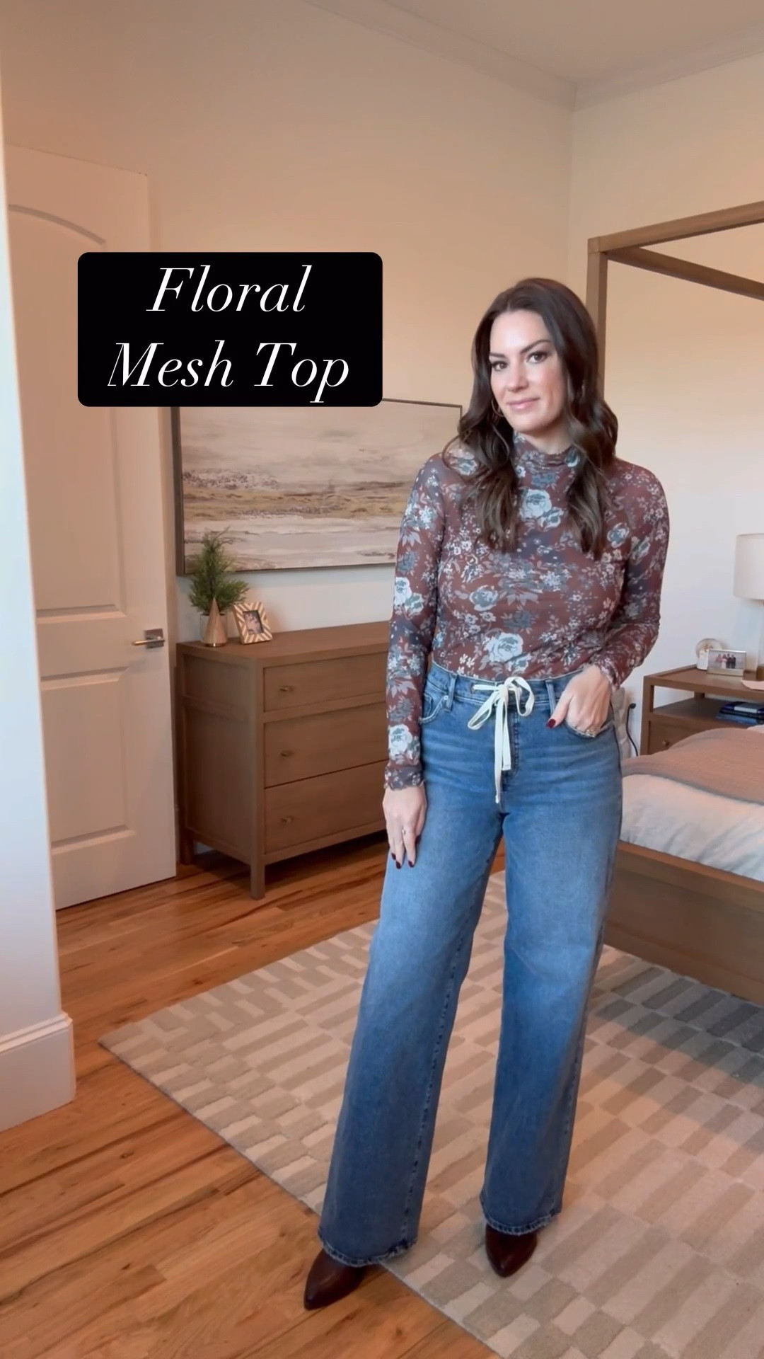 Amazon Floral Mesh Top 🤎

Amazon | Mesh Top | Amazon Top | Fall Top

#LTKFindsUnder50 #LTKSaleAlert #LTKootd