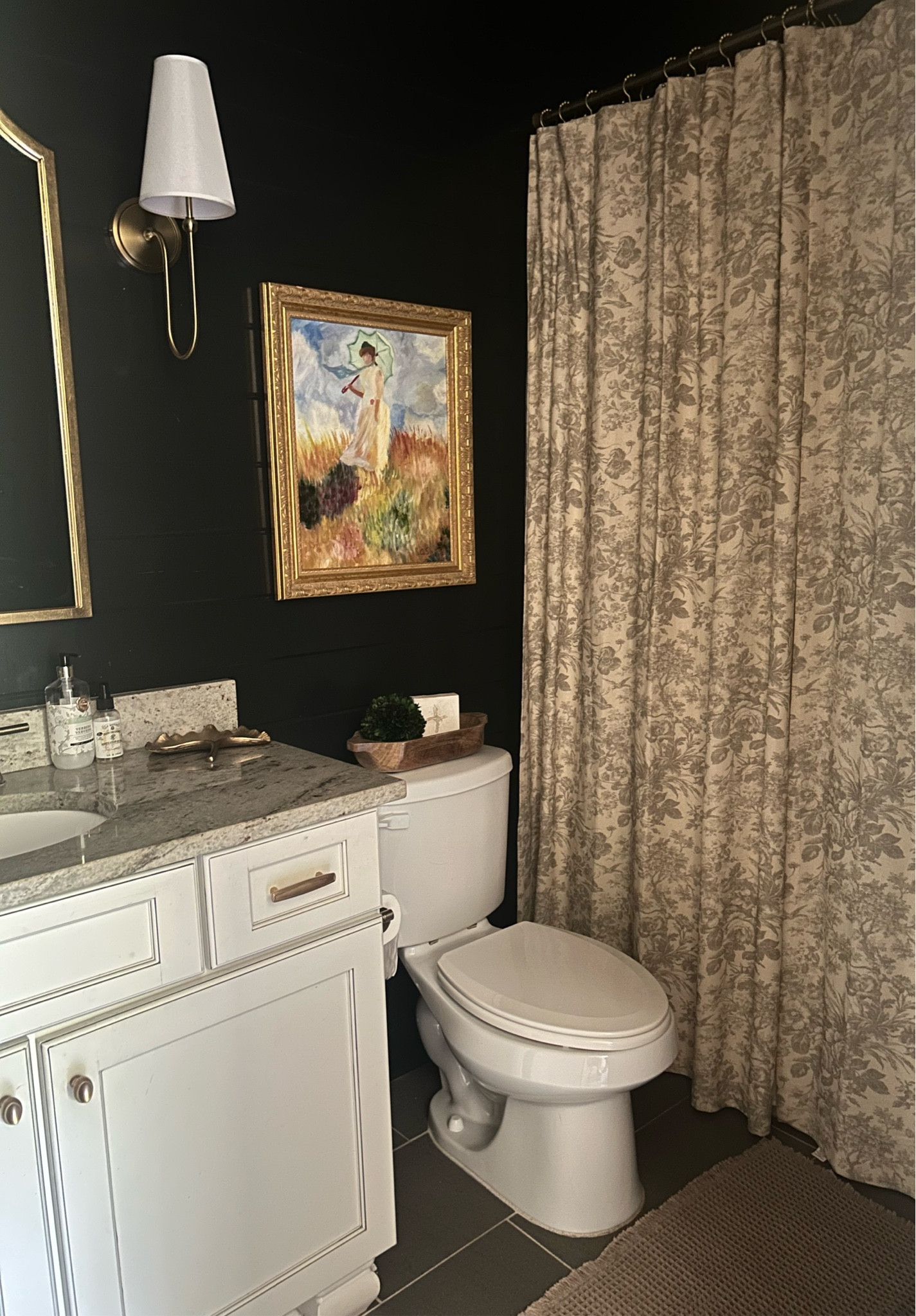 Easy bathroom updates!
Shower curtain
Sconces
Paint
Plumbing 
#LTKhome 

#LTKSaleAlert #LTKselfcare #LTKHome