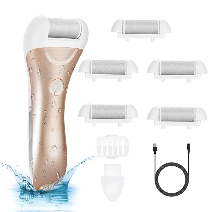 Callus Remover for Feet, Nicebirdie Electric Foot File Callus Removers Rechargeable Waterproof Pe... | Amazon (US)