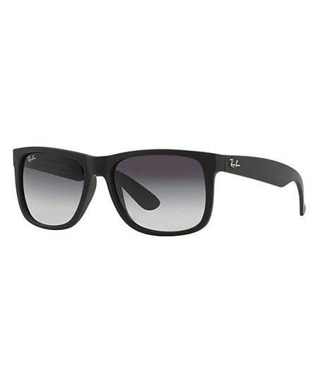 Black & Gray Gradient Justin Square Sunglasses - Unisex | Zulily