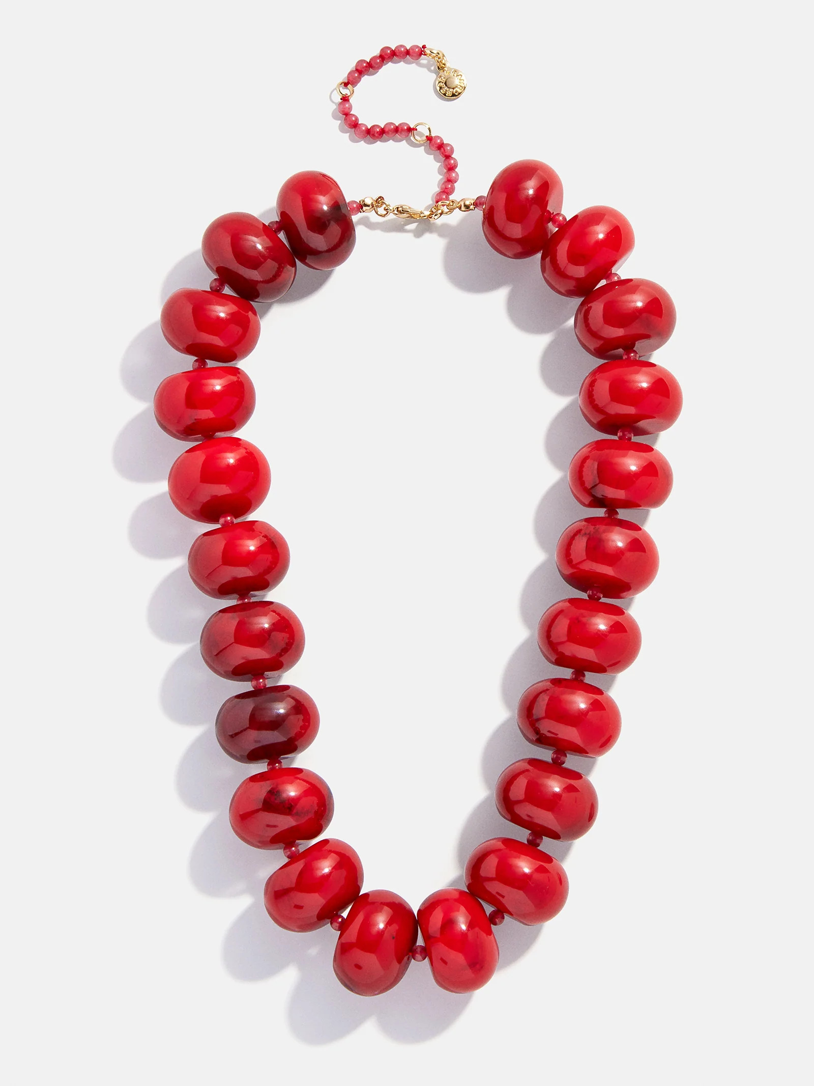 Joan Semi-Precious Necklace - Red Jasper | BaubleBar