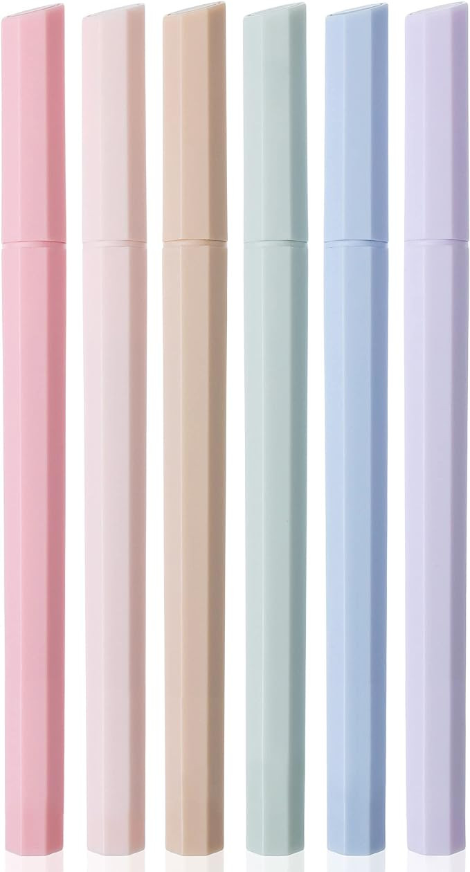 Mr. Pen- Aesthetic Highlighters, 6 Pack, Muted Pastel Color, Chisel Tip, No Bleed Bible Highlight... | Amazon (US)