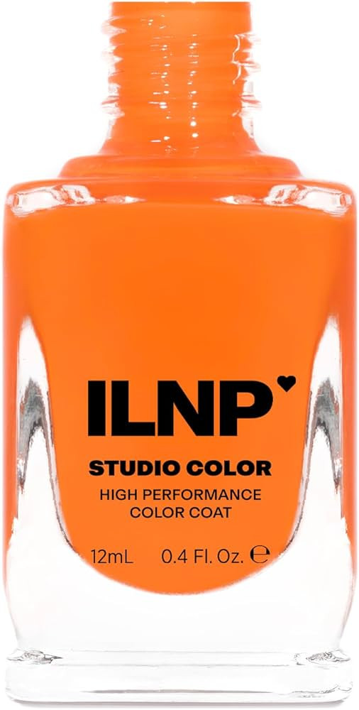 ILNP Tango - Juicy Orange Jelly Nail Polish, Studio Color High Performance Color Coat | Amazon (US)