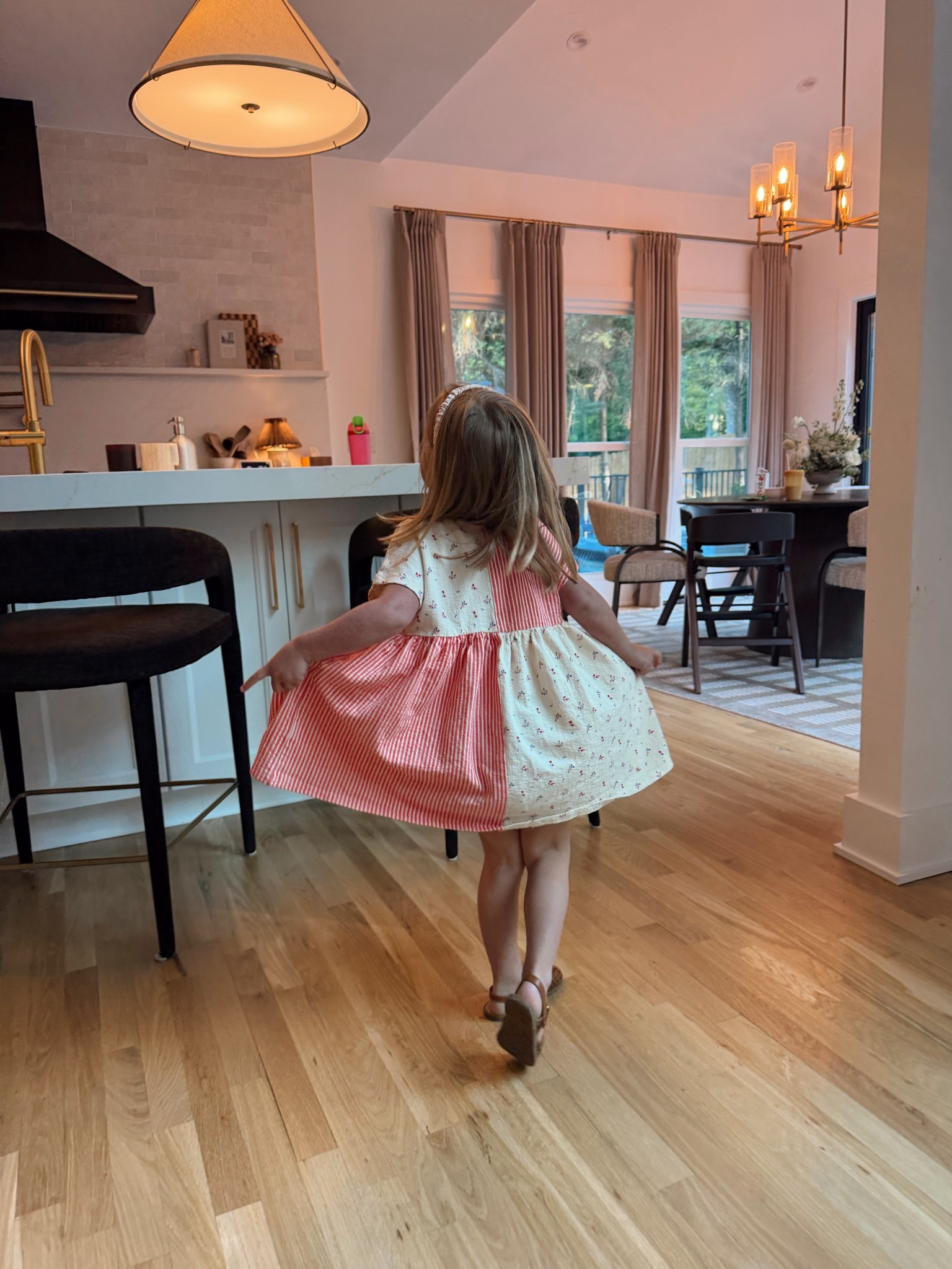 Toddler girl spring outfit