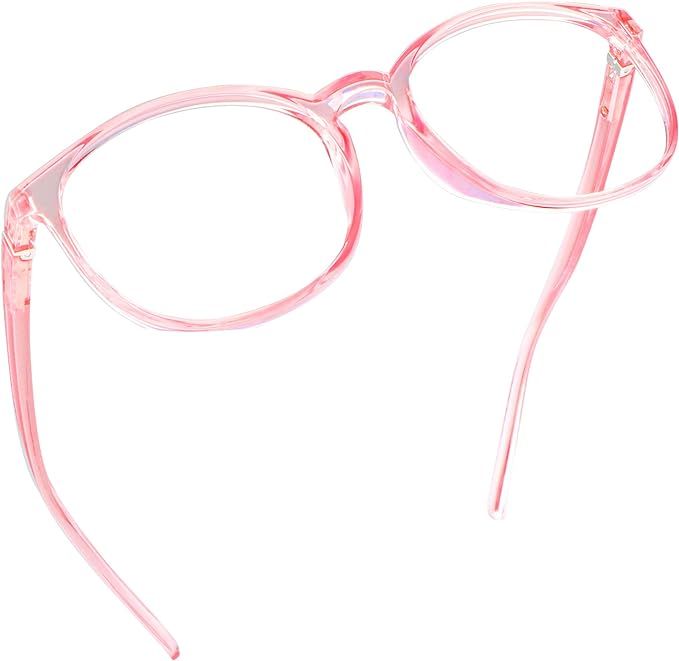 LifeArt Blue Light Blocking Glasses, Anti Eyestrain, Computer Reading Glasses with Spring Hinge, ... | Amazon (US)