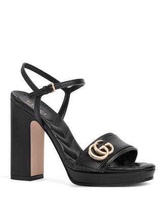 Gucci Women's Leather High Heel Platform Sandals | Bloomingdale's Shoes | Bloomingdale's (AU)