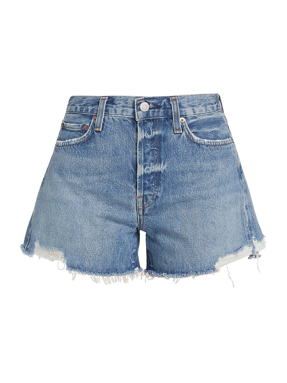 Women's Parker Ringe Denim Shorts - Lowkey - Size 27 | Saks Fifth Avenue