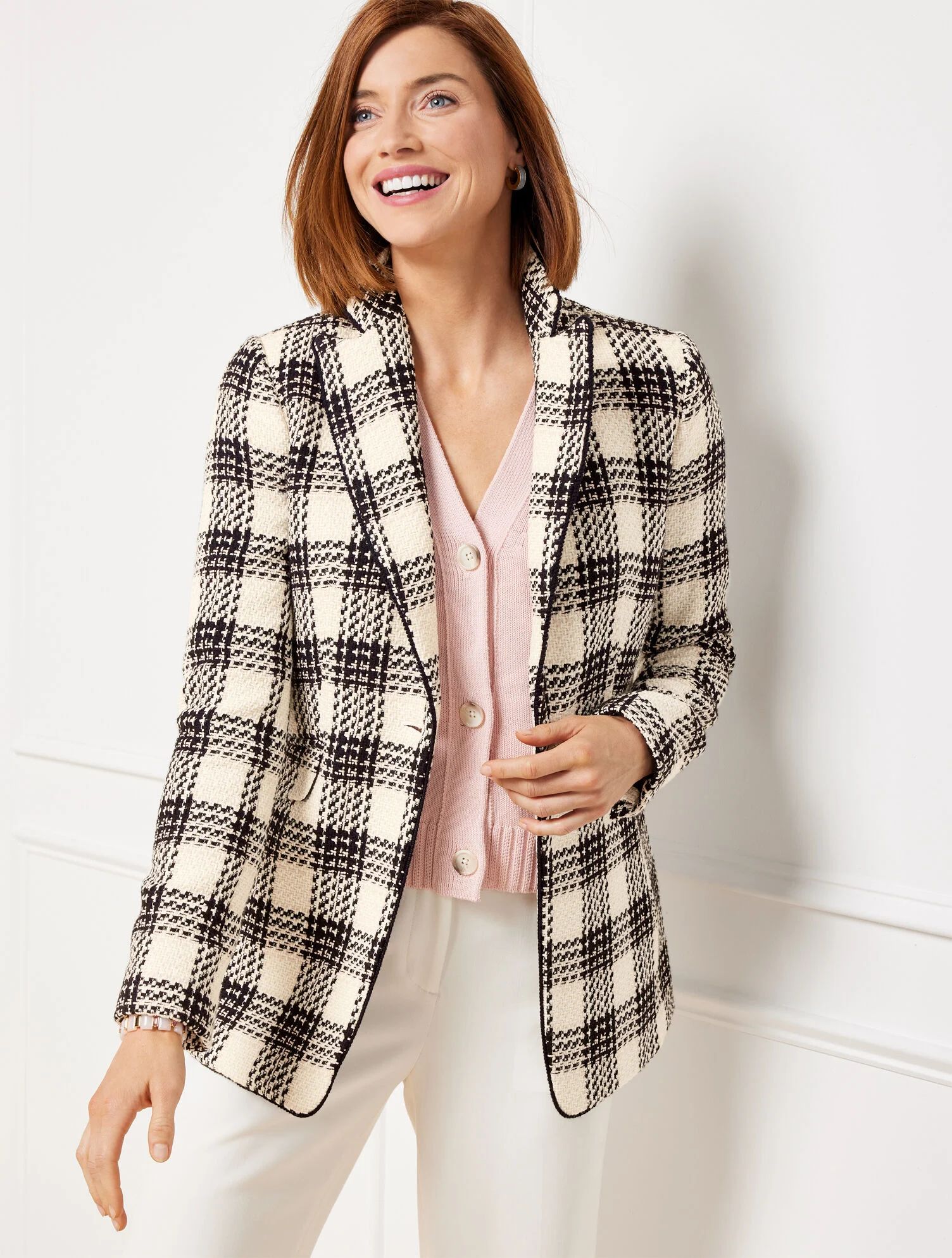 Lake Tweed Blazer | Talbots