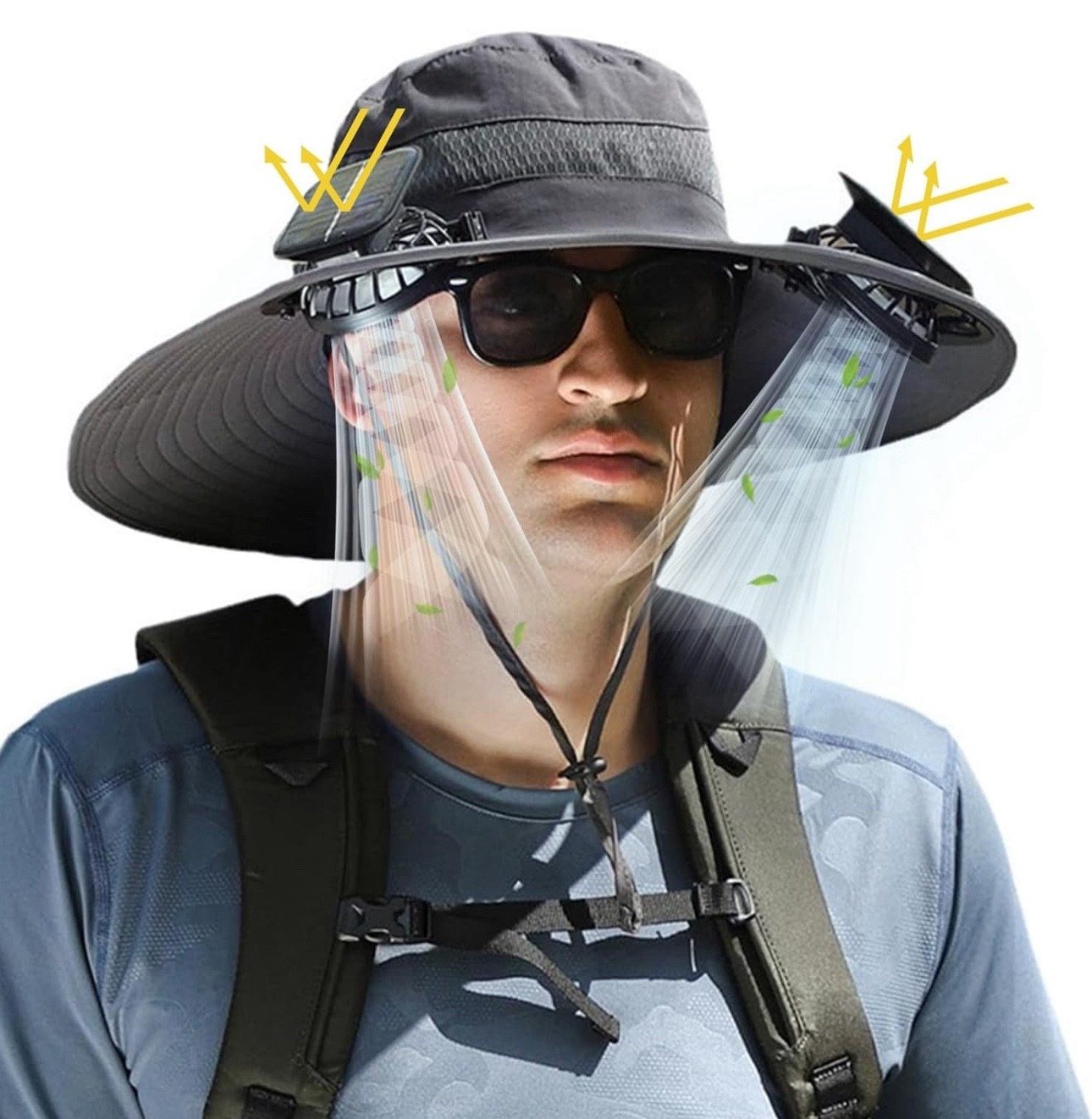 40% off 🎉

4.2
4.2 out of 5 stars
(41)
Wide Brim Solar Fan Outdoor Fishing Hat, 2 Solar Fan Hats for Men, USB & Solar Powered Fan Hat, Sombrero para el Sol Hombre, Sombrero con Ventilador Solar, Fan Hat Solar Powered UPF 50+ Grey

#LTKSummerEdit #LTKSaleAlert #LTKMens