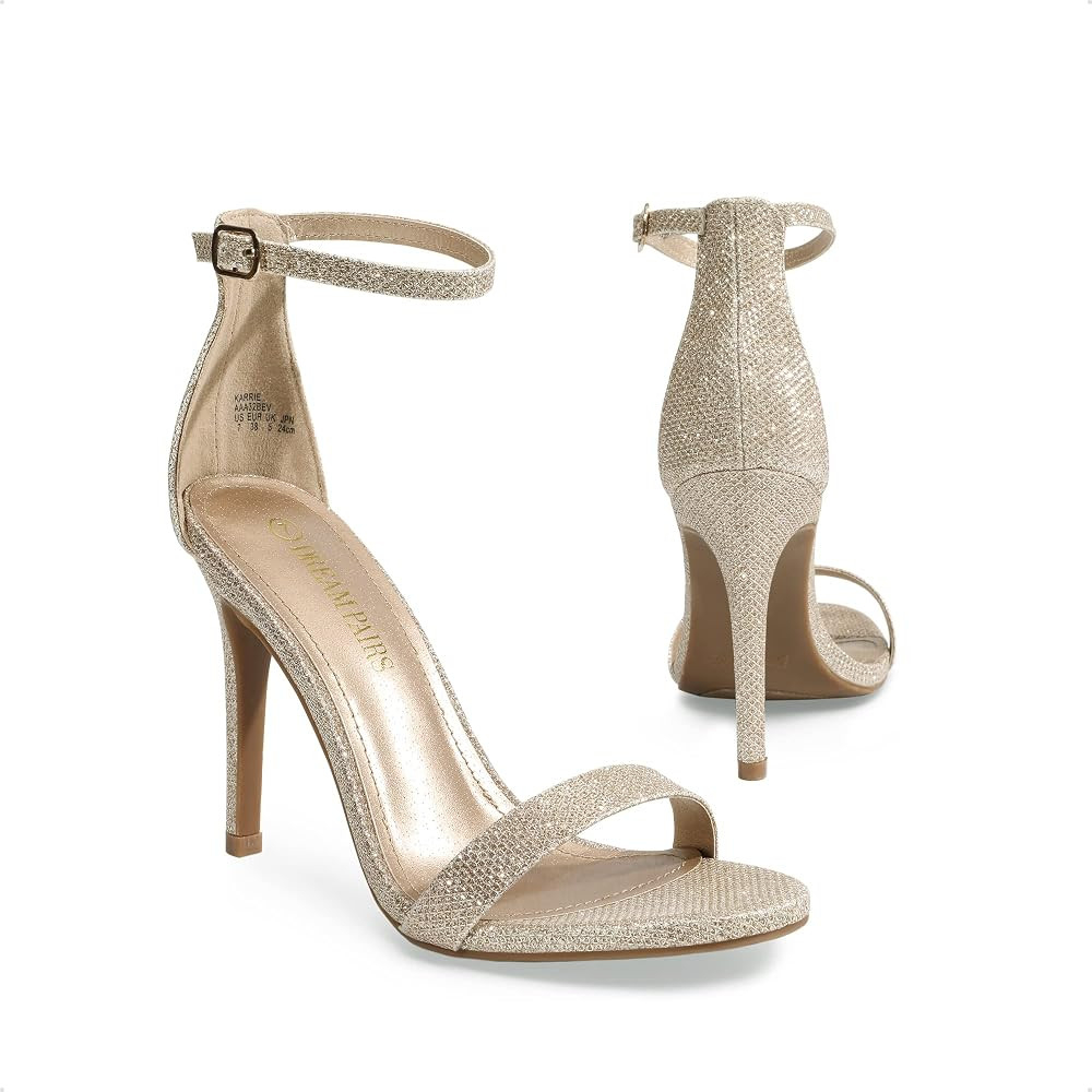 DREAM PAIRS Women's Karrie High Stiletto Pump Heeled Sandals | Amazon (US)