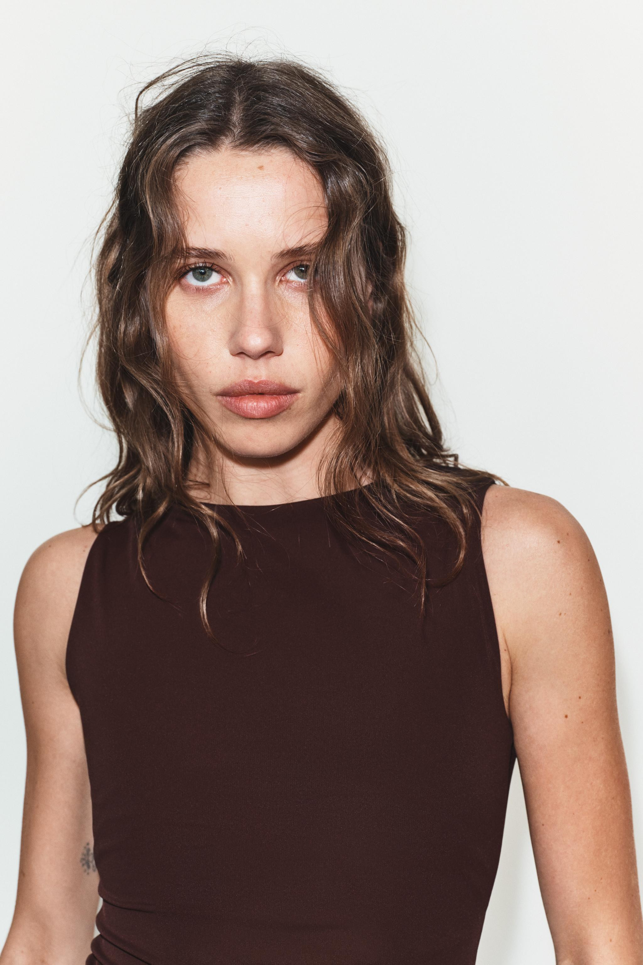 LONG TULLE COMBINED DRESS | Zara UK