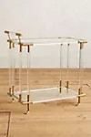 Oscarine Lucite Bar Cart | Anthropologie (US)