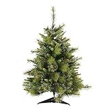 Vickerman Cashmere Christmas Tree, 4.5-Feet, Pine Green | Amazon (US)