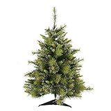 Vickerman Cashmere Christmas Tree, 4.5-Feet, Pine Green | Amazon (US)