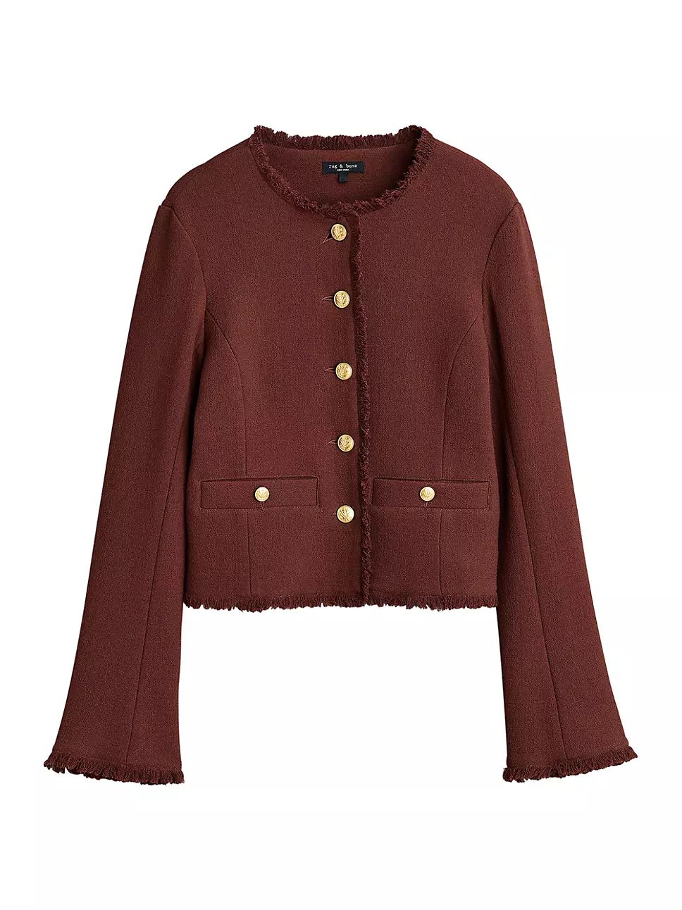 Carmen Fringe-Trim Wool Jacket | Saks Fifth Avenue