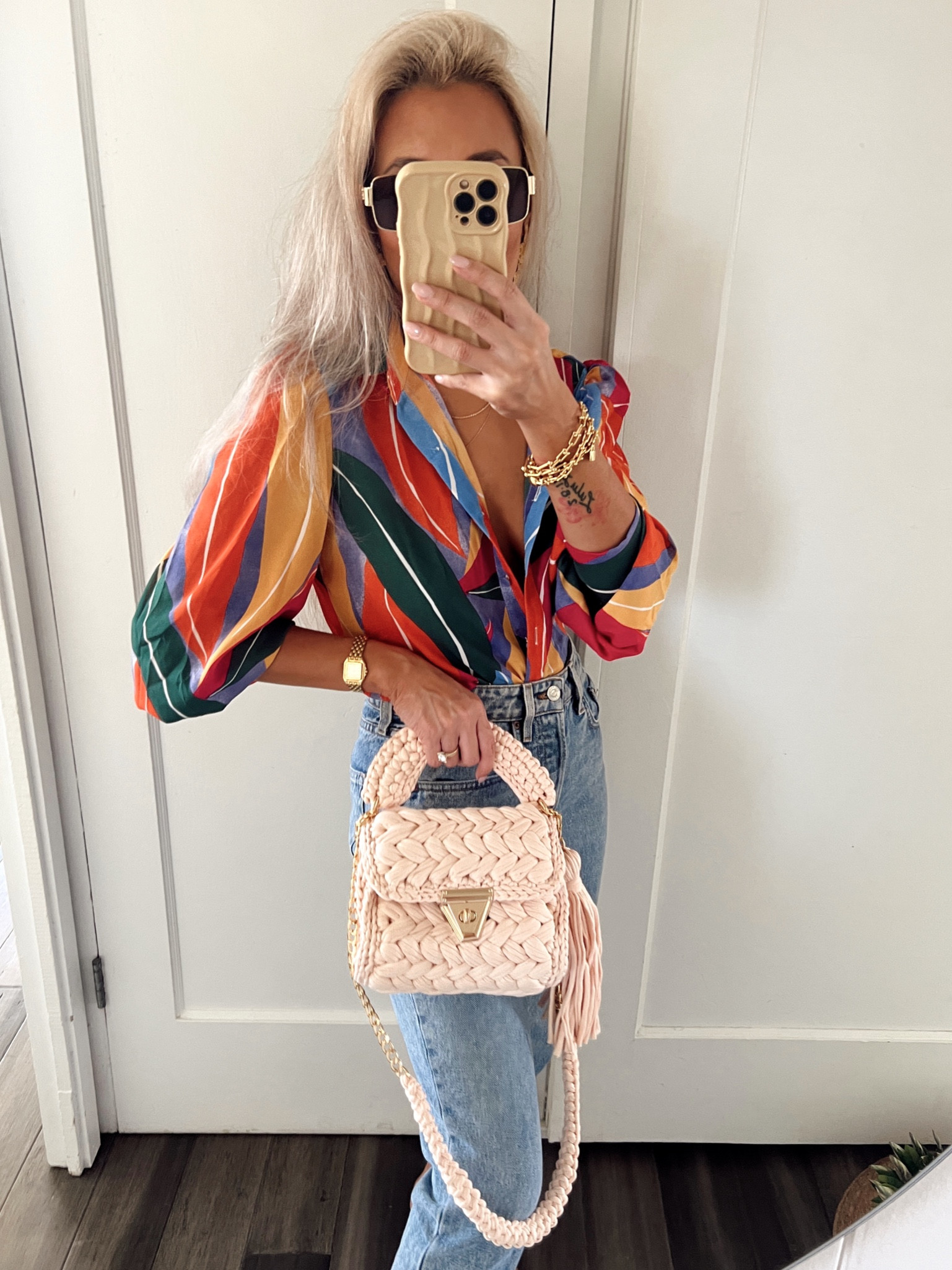 This bag from Amazon is so adorable! Gold chain is a little light and plastic-y but the strap is optional which doesn’t really bother me! It’s so pretty n 

#LTKFind #LTKstyletip #LTKitbag