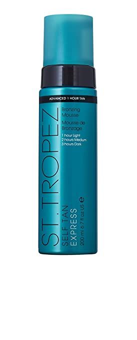 St. Tropez Sttropez self tan express advanced bronzing mousse, 6.7 fl oz | Amazon (US)