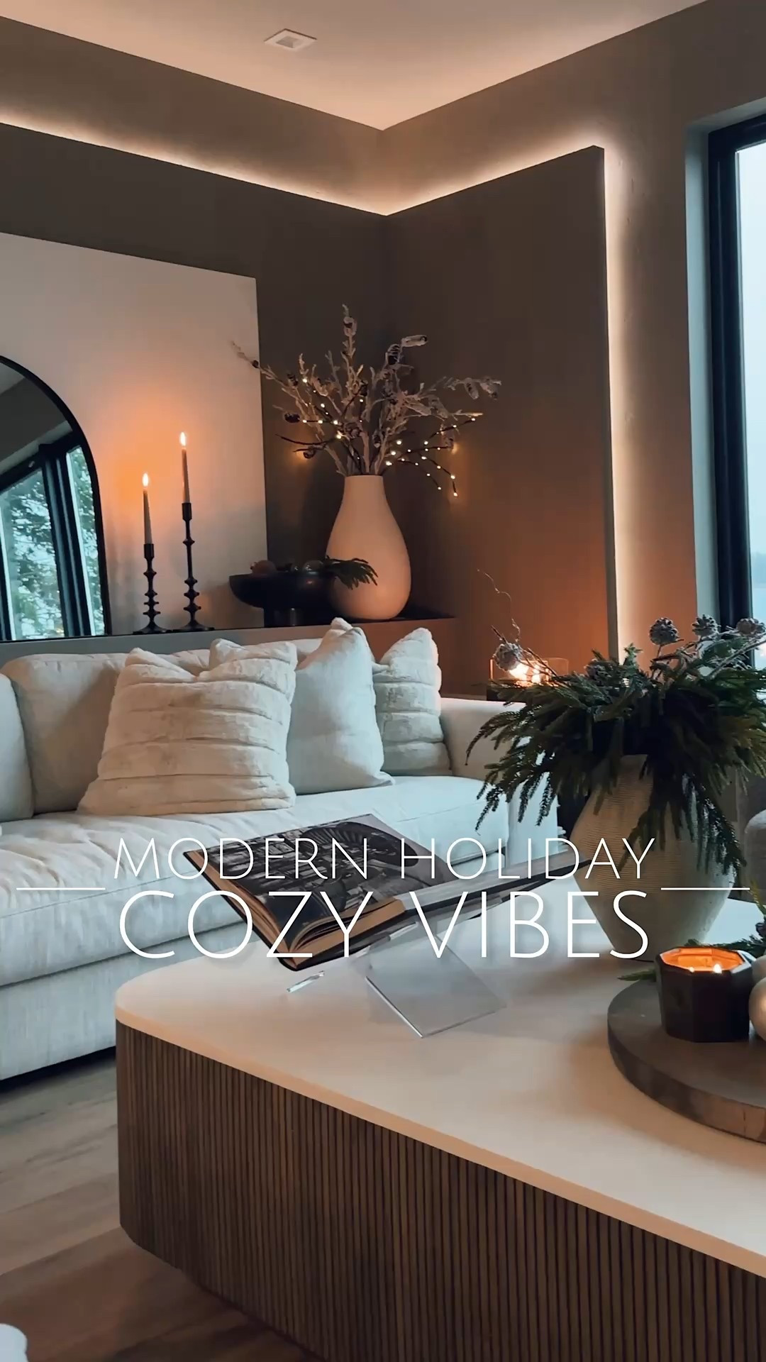 Cozy, calm, and twinkling — that’s my favorite kind of holiday vibe ✨
There’s nothing better than dim lights, soft textures, and a home that feels peaceful and full of warmth.

The simplest touches — neutral holiday decor, glowing Christmas trees, candles, and cozy textures — always bring the most magic. ✨ Affordable pieces that look high-end make it easy to create that designer-style holiday home without spending a fortune 🤎

Follow for more affordable, elevated holiday finds ✦
I know you’ll love these as much as I do — designer looks without the designer price 🤍 Tiffany

#LTKSeasonal #LTKHoliday #LTKHome