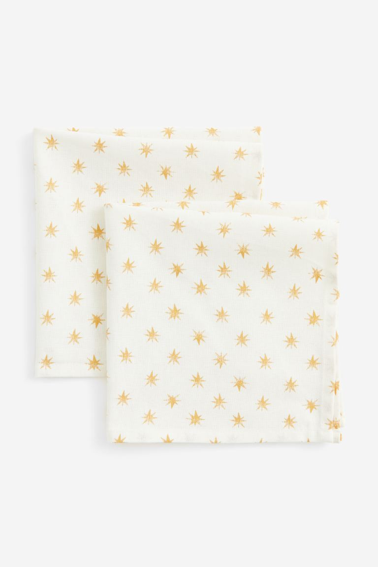 2-pack Cotton Napkins | H&M (US + CA)