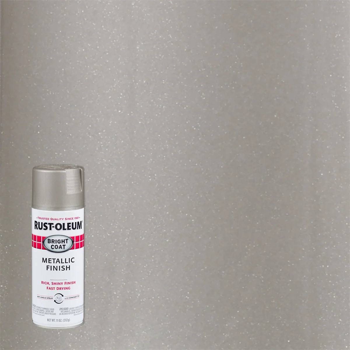 Chrome, Rust-Oleum Stops Rust Bright Coat Metallic Spray Paint-7718830, 11 oz | Walmart (US)