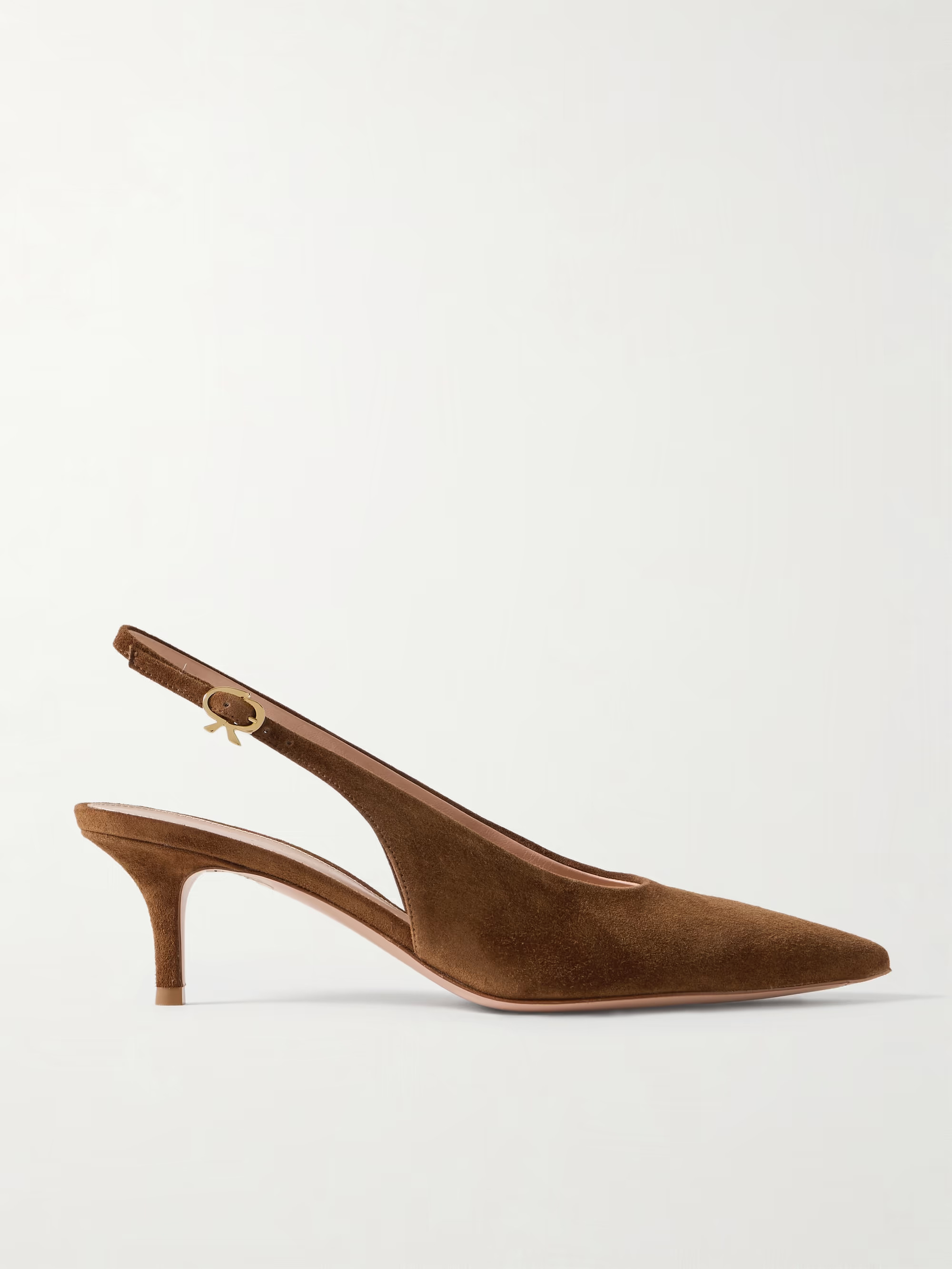 Robbie 45 suede slingback pumps | NET-A-PORTER (US)
