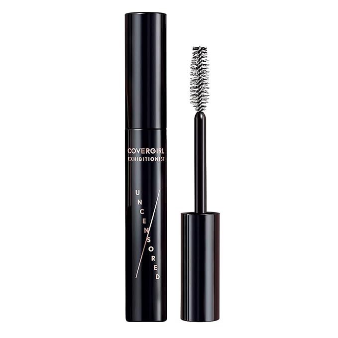 COVERGIRL exhibitionist mascara uncensored, extreme black, 9ml (0.3 fl Ounce), pack of 1, 6 Fl Ou... | Amazon (US)