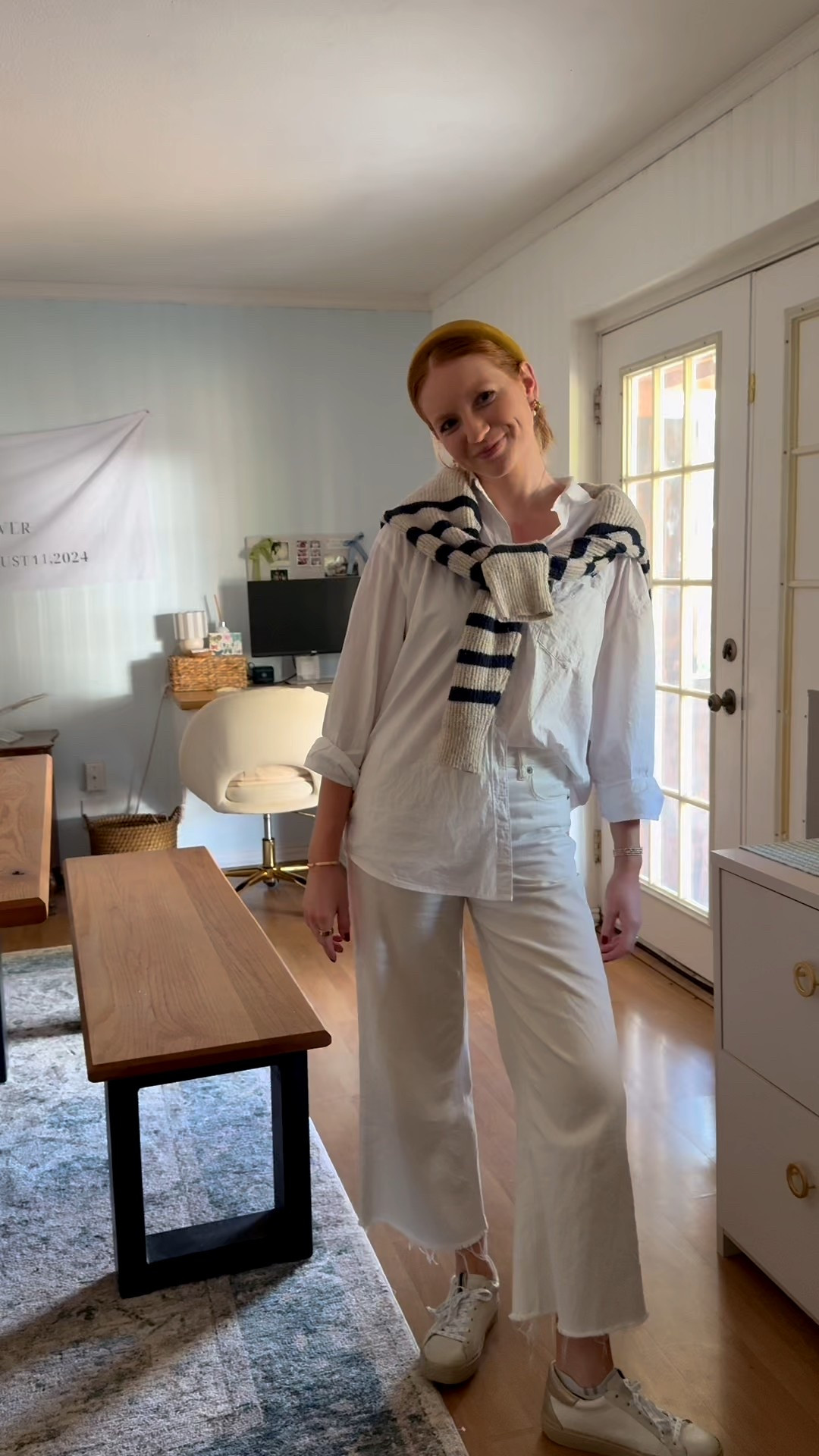 really loving this white on white outfit of the day to go in office for my corporate job!

#LTKWorkwear #LTKStyleTip #LTKFindsUnder50