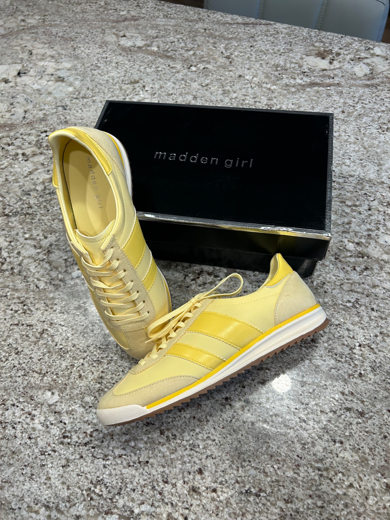 Madden girl spring sneakers.💛