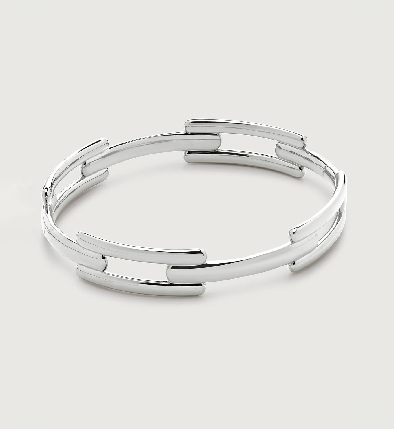 Signature Link Bangle | Monica Vinader (Global)
