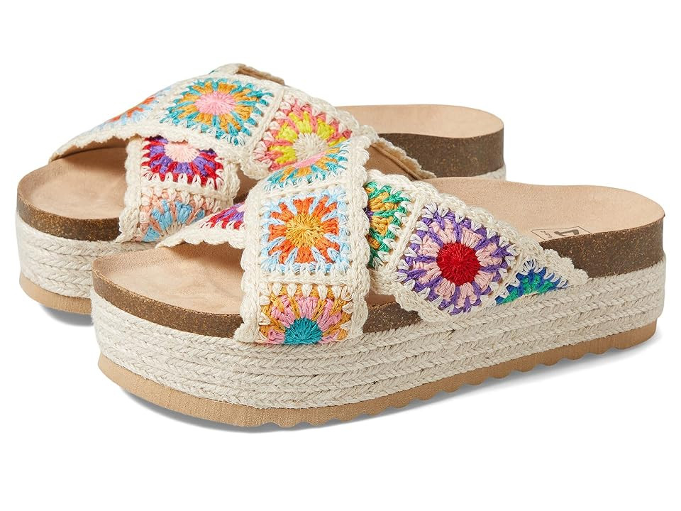 Dirty Laundry Plays (Natural Crochet Multi) Women's Shoes | Zappos